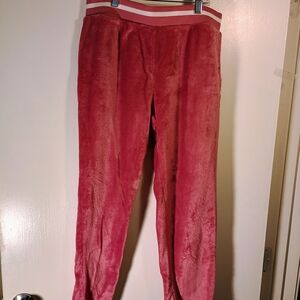 Secret Treasures Kids Plush Joggers in Pink